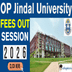 OP Jindal University Fee Structure 2026 Out @opju.ac.in; Check Course-Wise Fees Here